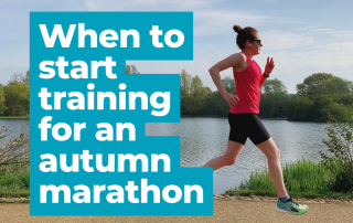 When to start training for an autumn marathon